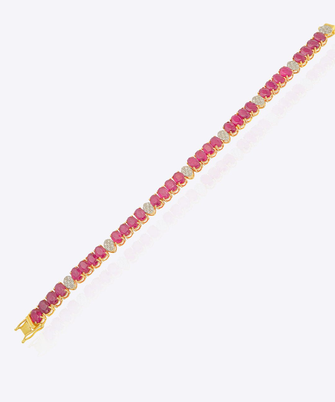 Sangria Spark diamond bracelet with rich diamond brilliance