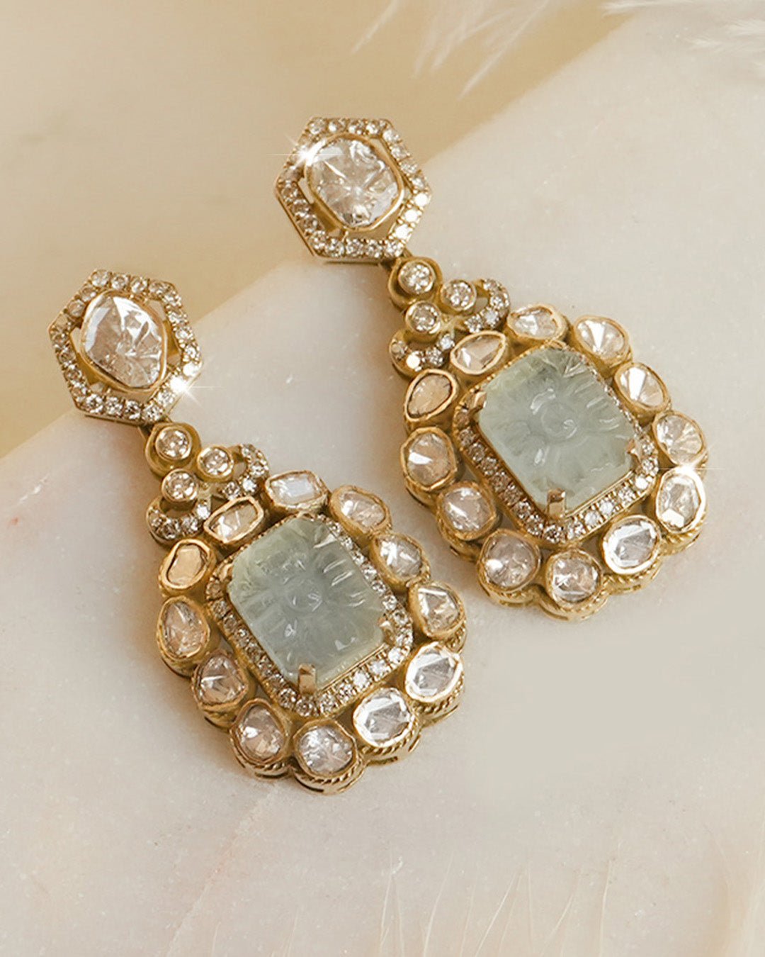 Earrings - Polki Stories by Raniwala 1881