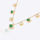 Drape Sequence Necklaces