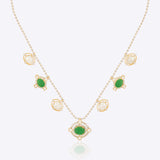 Drape Sequence Necklaces