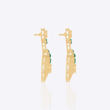 Gardenia Polki Diamond Earrings