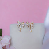 Luminous Bow Earrings