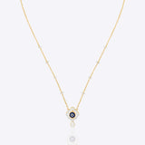 Evil Eye Orbit Necklace