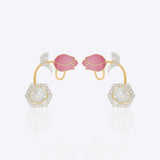 Tulip Jacket Earrings