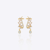Midnight Spikes Earcuffs