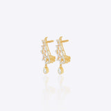 Midnight Spikes Earcuffs