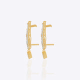 Midnight Spikes Earcuffs