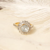 Classic Polki Diamond Princess Ring