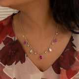 Rosa Blanco Polki Diamond Necklace