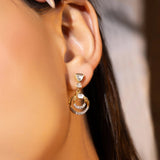 Rococo Diamond Drop Earrings