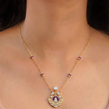 Petal Fan Necklace
