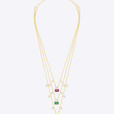 Lock & Luster Polki Diamond Necklace