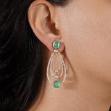 Leaf Cascade Earrings