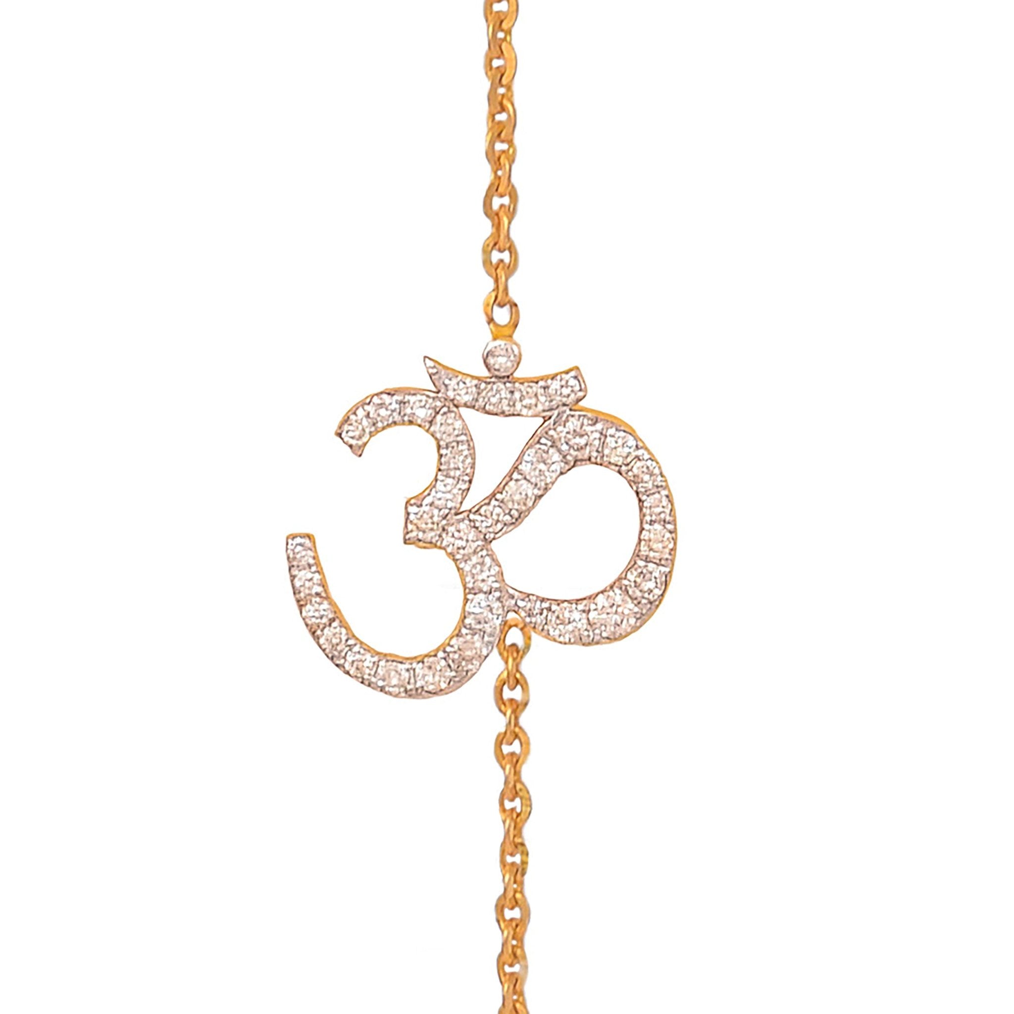 Veer Polki diamond bracelet with bold uncut diamond design
