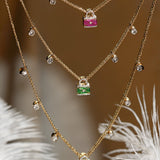 Lock & Luster Polki Diamond Necklace
