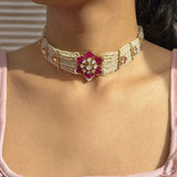 Rose Fleur Choker