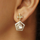 Gem Talk Polki Diamond Earrings