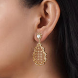 Lace Teardrop Earrings