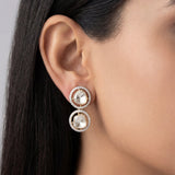 Doppelganger Polki Diamond Earrings
