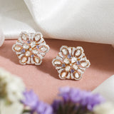 Arabella Polki Diamond Earrings