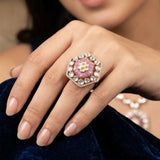 Hexa Bloom Polki Ring