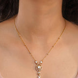 Mosaic Polki Pendant