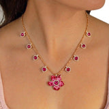 Scarlet Serenity Necklace
