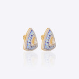 Ocean Prism Stud Earrings