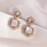 Star of the Stage Polki Diamond Earrings