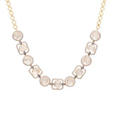 Timeless Staple Diamond Drop Necklace - Elegant and versatile accessory with shimmering polki diamonds for any occasion