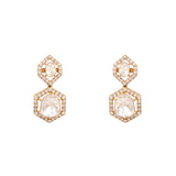 Star of the Stage Polki Diamond Earrings