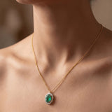 Fern Halo Pendant