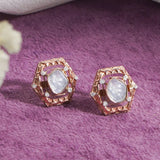 Nora Polki Diamond Earrings
