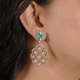 Netted Drop Earrings