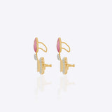 Tulip Jacket Earrings