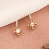 Evelyn Polki Diamond Earrings