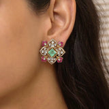 Octavia Crest Earrings
