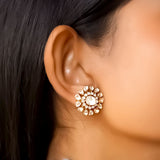Caress Polki Diamond Earrings