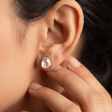 Dainty Diamonds Polki Studs