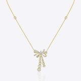 Curved Cascade Necklace