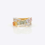 Luxe Multi Sapphire Ring