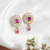 Ella Polki Diamond Earrings