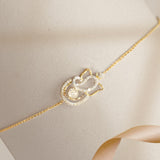 Shubh Polki Diamond Bracelet