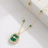 Imperial Emerald Pendant