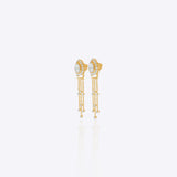 Raindrop Jacket Earrings