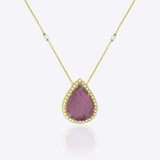 Blush Crest Necklace