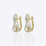 Ribbon Curve Hoops