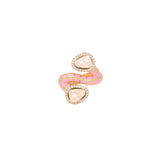 Anissa Enamelled Polki Diamond Ring