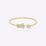 Blush Vine Bangle