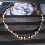 Ethereally Linked Polki Diamond Necklace